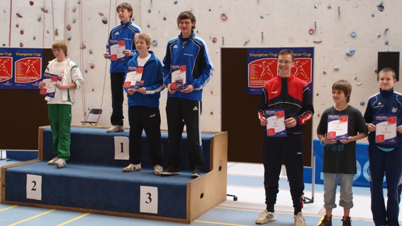 3 Cottbuser im 8er B-Jugend Finale: 1. Gassan, 3. Pilling, 8. Lusansky